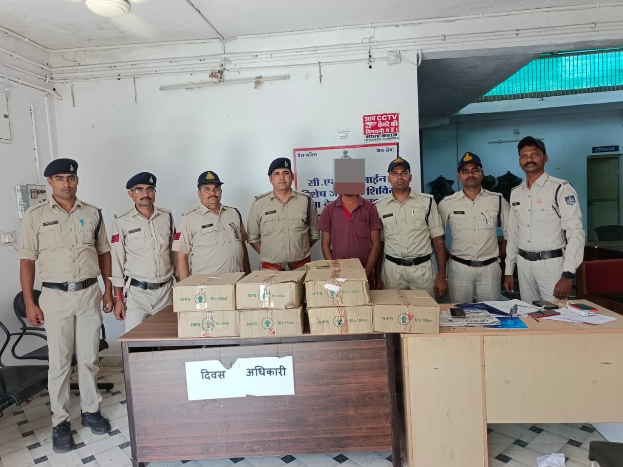 देवलोंद पुलिस की बड़ी कार्रवाई : 90 लीटर अवैध शराब जब्त, आरोपी गिरफ्तार