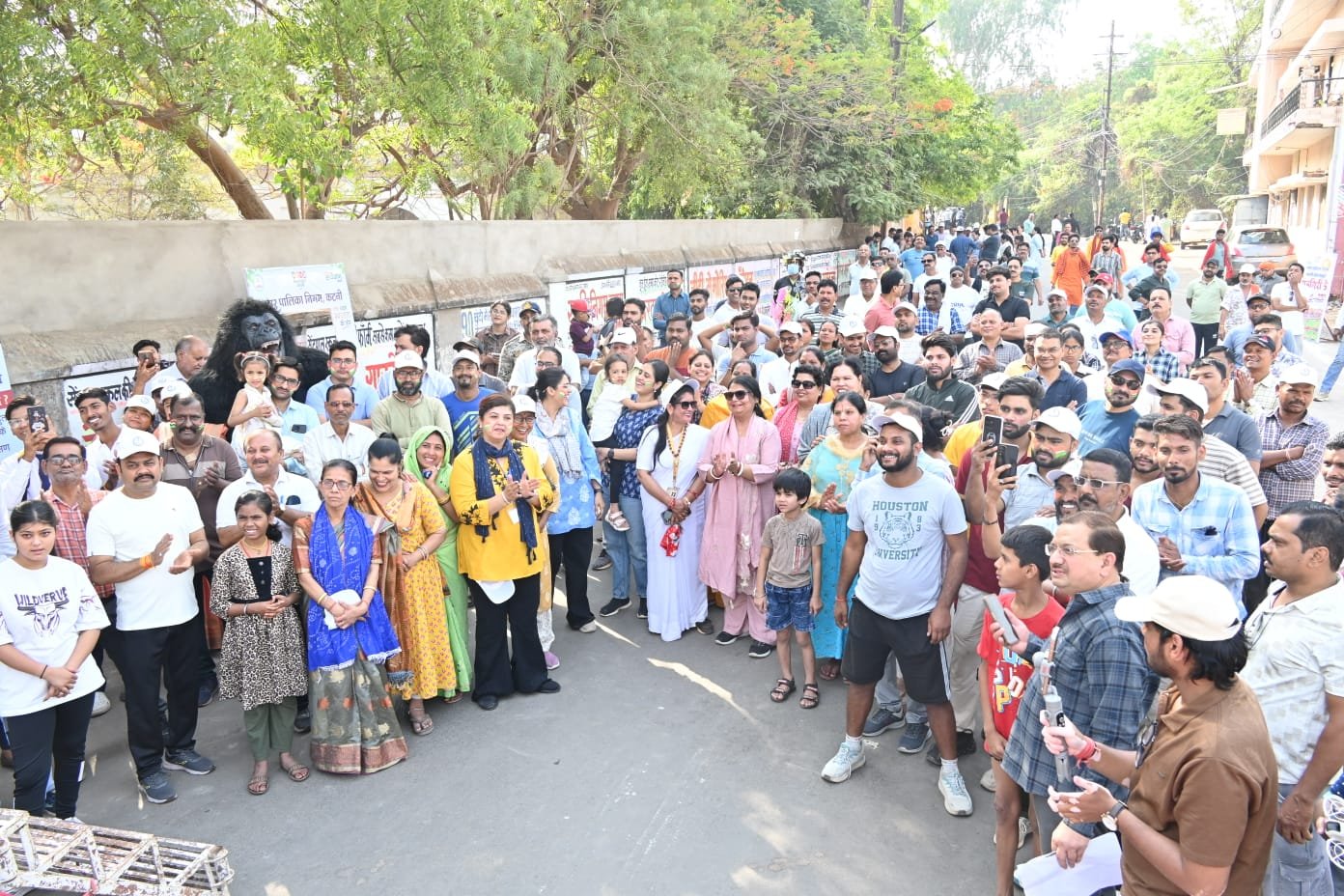 राहगीरी डे-स्वास्थ्य, मनोरंजन और स्वच्छता का संगम….सड़क पर उतरा स्वच्छता का संदेश.जोड़ी जनता की भागीदारी, सजी स्वच्छता की तस्वीर मिला सशक्त संदेश