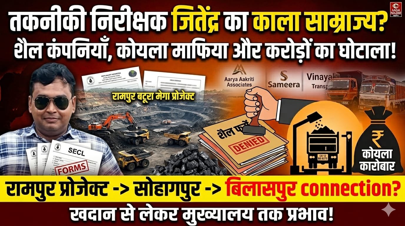 तकनीकी निरीक्षक की शैल कंपनियों का काला साम्राज्य,रामपुर मेगा प्रोजेक्ट में जितेंद्र पांडेय पर गंभीर आरोप