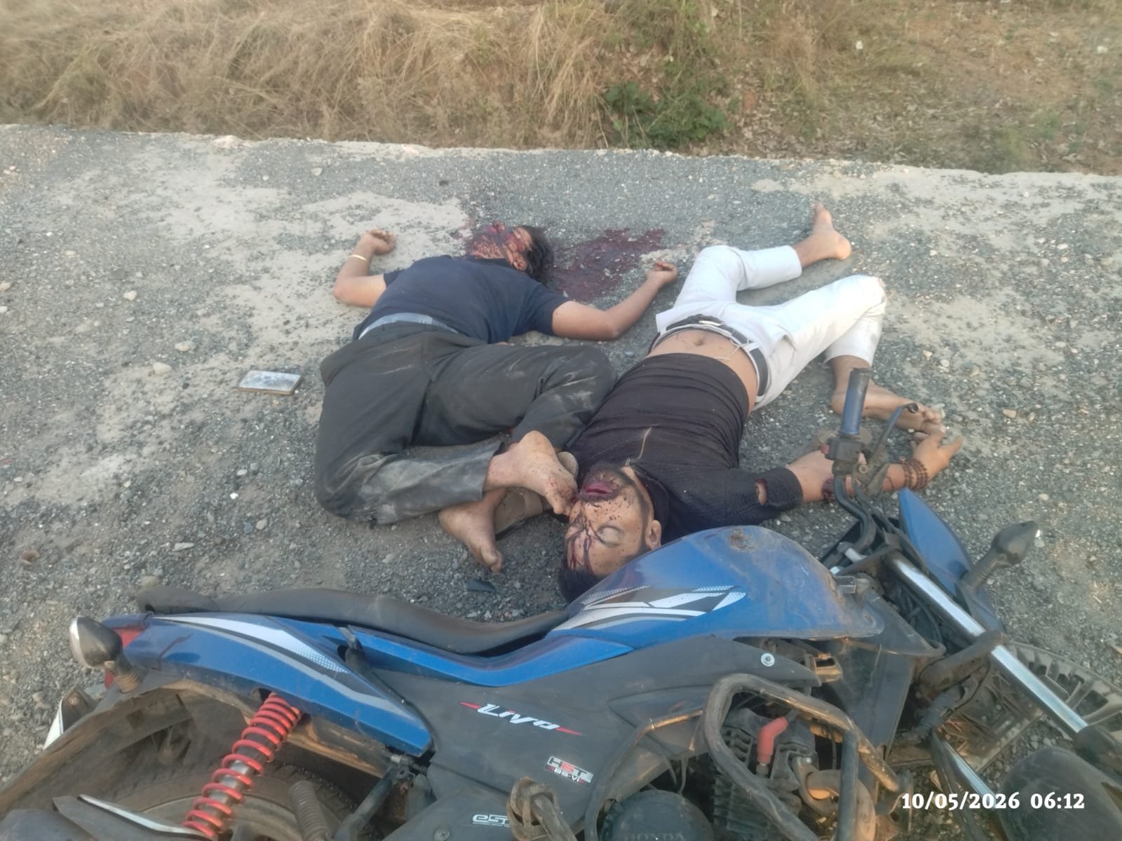 जोरा पुलिया पर दर्दनाक हादसा: भाजपा कार्यकर्ता सहित दो युवकों की मौत, अज्ञात वाहन फरार
