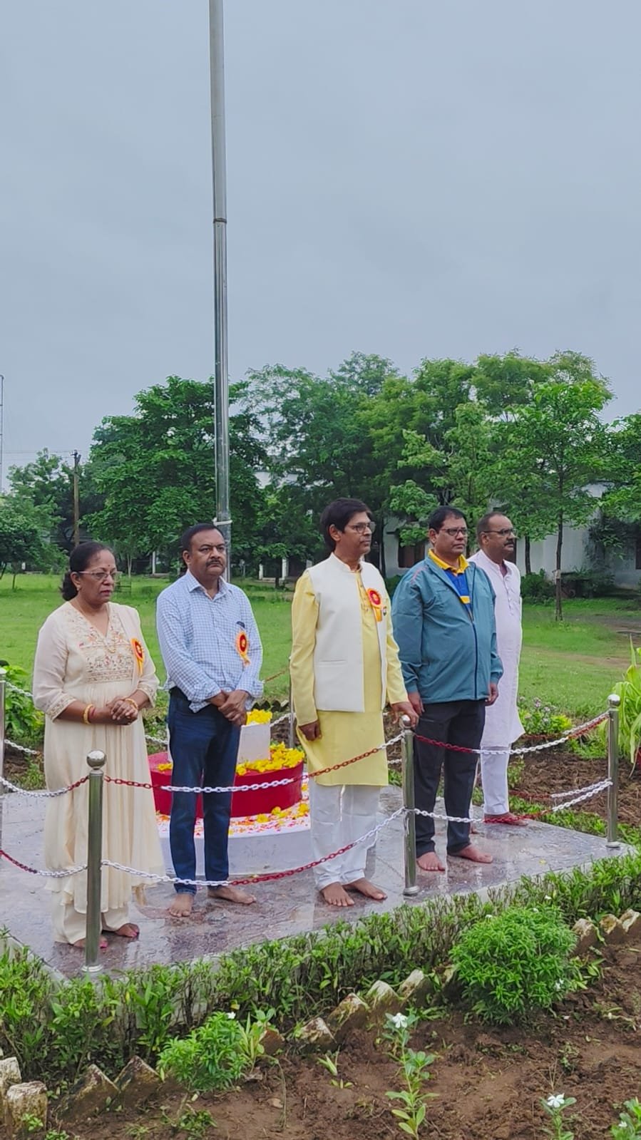 पंडित शंभूनाथ शुक्ला विश्वविद्यालय में हर्षोल्लास से मनाया गया 80वाँ स्वतंत्रता दिवस।।